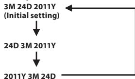 OLYMPUS LS-3,  LS-100,  LS-12,  LS-14,  LS-20,  LS-20M,  LS-3,  LS-5 - Press the + or - button to set. - 2