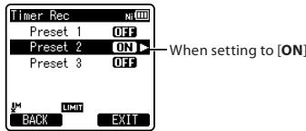 OLYMPUS LS-3,  LS-100,  LS-12,  LS-14,  LS-20,  LS-20M,  LS-3,  LS-5 - [MicSense] setting: - 2