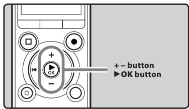 OLYMPUS LS-3,  LS-100,  LS-12,  LS-14,  LS-20,  LS-20M,  LS-3,  LS-5 - Changing the playback speed - 1