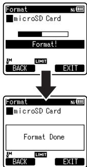 OLYMPUS LS-3,  LS-100,  LS-12,  LS-14,  LS-20,  LS-20M,  LS-3,  LS-5 - Press the OK button. - 1
