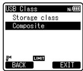 OLYMPUS LS-3,  LS-100,  LS-12,  LS-14,  LS-20,  LS-20M,  LS-3,  LS-5 - Press the + or - button to change the setting. - 1