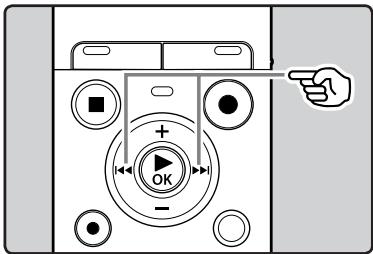 OLYMPUS VN-712PC, VN-711PC, VN-713PC - Forwarding and Rewinding - 1