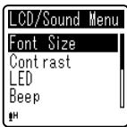 OLYMPUS VN-712PC, VN-711PC, VN-713PC - Menu setting method - 4