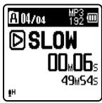OLYMPUS VN-712PC, VN-711PC, VN-713PC - Press the ▶ OK button. - 1