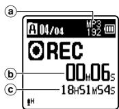 OLYMPUS VN-712PC, VN-711PC, VN-713PC - Recording - 2