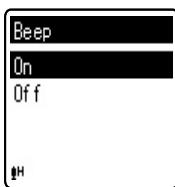 OLYMPUS VN-8500 PC DNS, VN-8500PC, VN-8500PC ME-32, VN-850PC ME-52 - In Menu mode selection: - 1