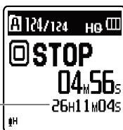 OLYMPUS VN-8500 PC DNS, VN-8500PC, VN-8500PC ME-32, VN-850PC ME-52 - ③ Press the STOP (■) button to stop recording. - 1