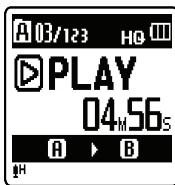 OLYMPUS VN-8500 PC DNS, VN-8500PC, VN-8500PC ME-32, VN-850PC ME-52 - ◆ How to begin segment repeat playback - 6