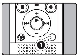 OLYMPUS VN-8500 PC DNS, VN-8500PC, VN-8500PC ME-32, VN-850PC ME-52 - Setting an index mark or a temp mark - 1