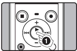 OLYMPUS VN-8500 PC DNS, VN-8500PC, VN-8500PC ME-32, VN-850PC ME-52 - ◆ How to begin segment repeat playback - 1