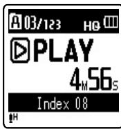 OLYMPUS VN-8500 PC DNS, VN-8500PC, VN-8500PC ME-32, VN-850PC ME-52 - Clearing an index mark or a temp mark: - 4