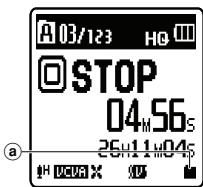 OLYMPUS VN-8500 PC DNS,  VN-8500PC,  VN-8500PC ME-32,  VN-850PC ME-52 - When [Play Area] is selected: - 1