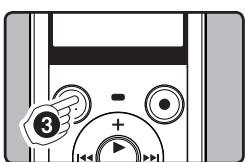 OLYMPUS VN-8500 PC DNS, VN-8500PC, VN-8500PC ME-32, VN-850PC ME-52 - ② Press the REC (●) button to start recording. - 2