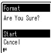 OLYMPUS VN-8500 PC DNS,  VN-8500PC,  VN-8500PC ME-32,  VN-850PC ME-52 - ③ Press the + button again to select [Start], and then press the ▶ OK/MENU button. - 1