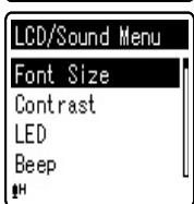 OLYMPUS VN-8500 PC DNS, VN-8500PC, VN-8500PC ME-32, VN-850PC ME-52 - ◆ Menu setting method - 6
