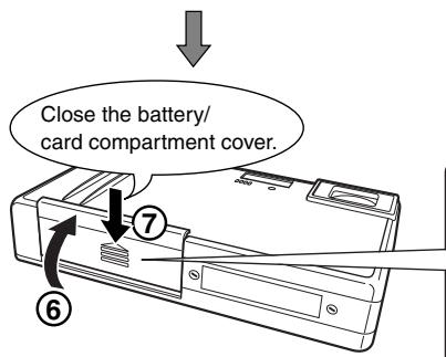 OLYMPUS AZ-2 ZOOM - Removing the battery - 2