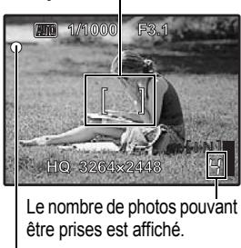 OLYMPUS FE-280 - b. Effectuez la mise au point. - 3