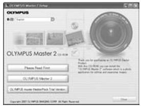 OLYMPUS FE-280 - a. Install the software - 1