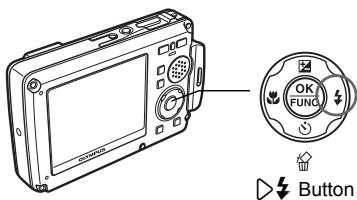 OLYMPUS STYLUS 770 SW - b. Press the ▷↓ button. - 1