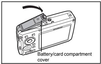 OLYMPUS STYLUS 770 SW - Closing Battery/Card Compartment Cover and Connector cover - 1