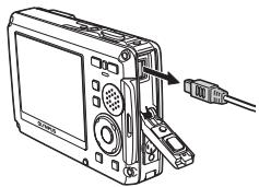 OLYMPUS STYLUS 770 SW - Disconnect the USB cable from the camera. - 3