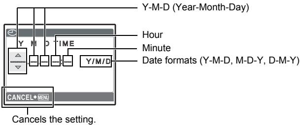 OLYMPUS STYLUS 770 SW - Setting the date and time - 1