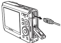 OLYMPUS STYLUS 770 SW - Disconnect the USB cable from the printer. - 1