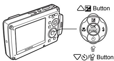 OLYMPUS STYLUS 770 SW - a. Press the △ button and the ▽ button to select [Y]. - 1