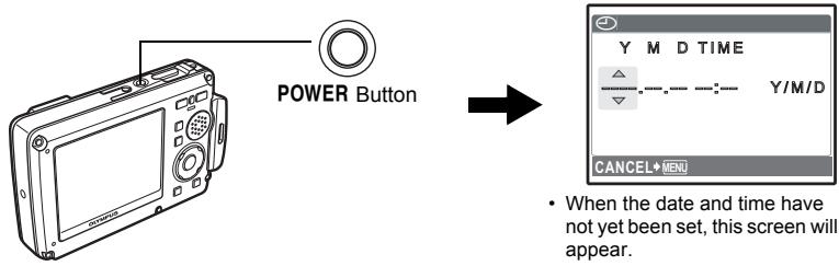 OLYMPUS STYLUS 770 SW - a. Press the POWER button. - 1