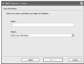 OLYMPUS STYLUS 770 SW - When the setup type selection screen is displayed, click "Install". - 4