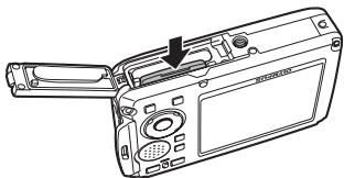 OLYMPUS STYLUS 770 SW - Push the card all the way in and release slowly. - 1