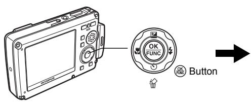 OLYMPUS STYLUS 770 SW - d. Press the ▷↓ button. - 4