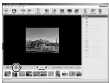 OLYMPUS STYLUS 770 SW - To play back the movie, click "Play" ▶ at the bottom of the screen. - 1