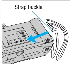 OLYMPUS STYLUS SELECT 105 - To rewind the film before the end of the roll - 1