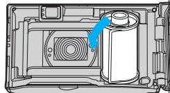 OLYMPUS STYLUS SELECT 105 - UNLOADING THE FILM - 2