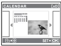 OLYMPUS µ 740 - CALENDAR Synthesize the calendar using the picture - 1
