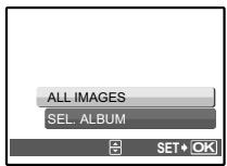 OLYMPUS µ 740 - Selecting the picture to print (available only when a card is inserted) - 1