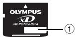 OLYMPUS µ 740 - The card - 1