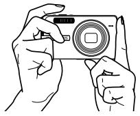 OLYMPUS µ 740 - a. Hold the camera - 1