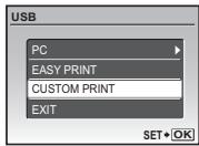 OLYMPUS Μ 850SW - Other print modes and print settings (CUSTOM PRINT) - 1