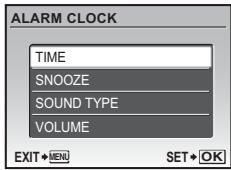 OLYMPUS Μ 850SW - Setting an alarm - 1