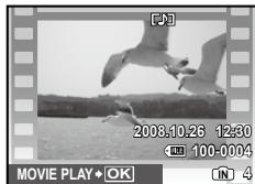 OLYMPUS FE-360 - To play back movies - 1