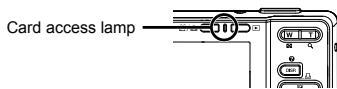 OLYMPUS FE-360 - Readout/recording process of the card - 1
