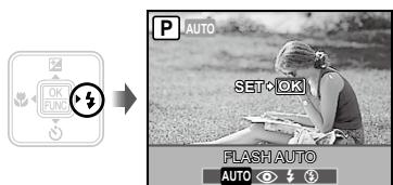 OLYMPUS FE-360 - Using the flash - 1