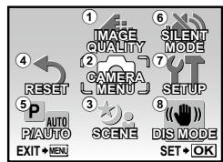 OLYMPUS FE-360 - Menu for Shooting Functions - 2
