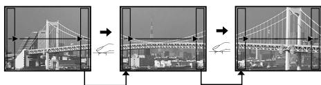 OLYMPUS FE-360 - Creating panoramic images [PANORAMA] - 2