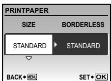 OLYMPUS FE-360 - Changing the printer's settings for printing [CUSTOM PRINT] - 2
