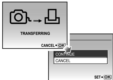 OLYMPUS FE-360 - To cancel printing - 1