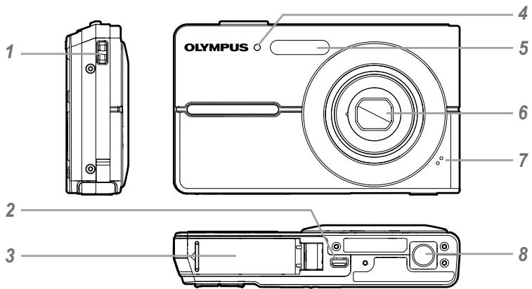 OLYMPUS FE-360 - Camera unit - 1