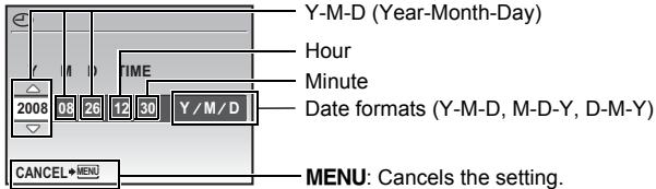 OLYMPUS Μ 1030SW - Setting the date and time - 1